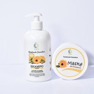 Seti i Flokëve me Shampo Kuruse & Maskë me Kalendula (shampo 500ml)